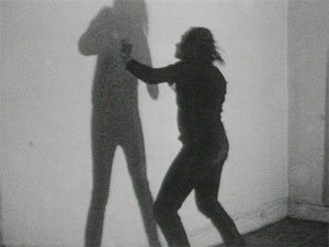 Vito Acconci's Shadow-Play (Museum of Modern Art, 1970)