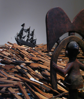 Radcliffe Bailey's Storm at Sea (Jack Shainman gallery, 2006)