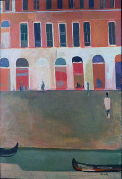 Janice Biala's Campo St. Spirito Venici (Tibor de Nagy, c. 1982)