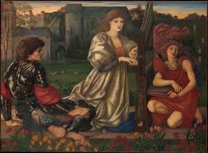 Edward Burne-Jones's The Love Song (Metropolitan Museum of Art, 1868–1877)