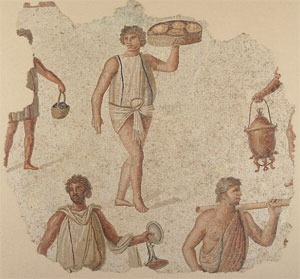 Carthage, Preparations for a Feast (Musée du Louvre, late 2nd century)