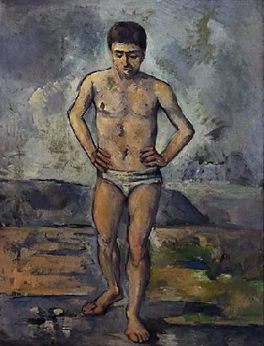 Paul Cézanne's Bather (Museum of Modern Art, 1885)