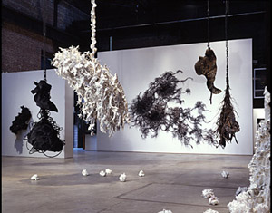 Petah Coyne: installation view (SculptureCenter, 2005)