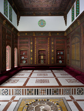 The Islamic galleries, Damascus Room (Metropolitan Museum of Art, 1707)