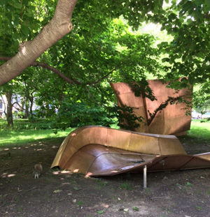 from Danh Vo's We the People (Brooklyn Bridge Park/City Hall Park, 2010–2014)