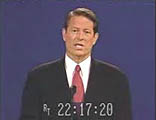 Al Gore debating George W. Bush on oil (Campaign 2000)