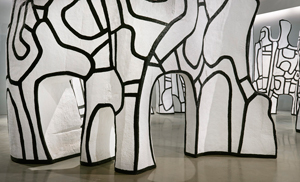 Jean Dubuffet's Le Cirque (photo by Kyle Knodell/ARS/ADAGP, Pace, 1970/2020)