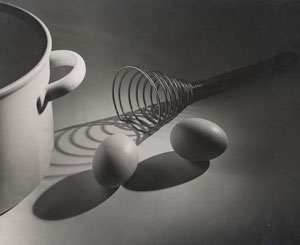 Elisabeth Hase's Untitled (Eggbeater with Shadow and Eggs) (Robert Mann gallery, 1949)