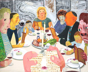Nicole Eisenman's Seder (Jewish Museum, 2010)