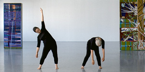 from Sharon Lockhart's Five Dances and Nine Wall Carpets by Noa Eshkol (Gladstone/Blum and Poe, 2011)