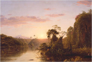 Frederic Edwin Church's Scene on the Magdalene (National Academy Museum, 1854)