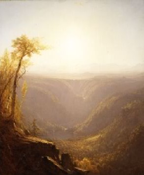 Sanford Robinson Gifford's A Gorge in the Mountains: Kauterskill Clove (Metropolitan Museum of Art, 1862)
