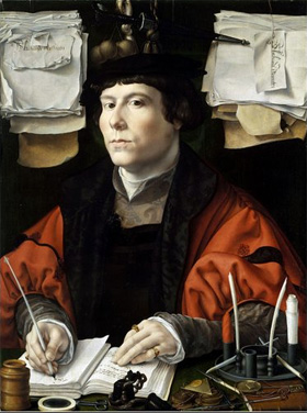 Jan Gossart's Portrait of a Banker (National Gallery of Art, c. 1530)