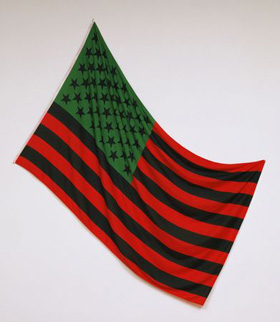 David Hammons's African-American Flag (Museum of Modern Art, 1990)