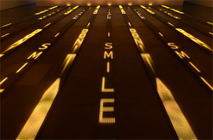 Jenny Holzer's For Chicago (photo by Attilio Maranzano, Jenny Holzer/ARS, 2008)