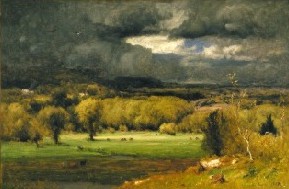 George Inness's The Coming Storm (Albright-Knox Art Gallery, 1878)