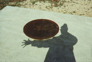 Ray Johnson's Shadow and Manhole (Morgan Library, 1992)