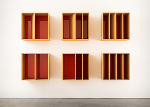 Donald Judd's Untitled (photo by Judd Foundation/ARS, Hessel