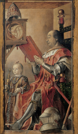 Justus of Ghent/Pietro Berruette's Federico da Montefeltro and His Son (Urbino, Galleria Nazionale, c. 1475)