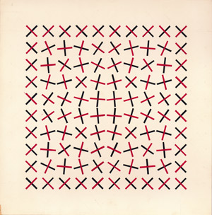 Julio Le Parc's Rotation in Red and Black (Metropolitan Museum, 1959)