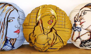 Christa Maiwald's Pillows (Sara Nightingale gallery, 2010)