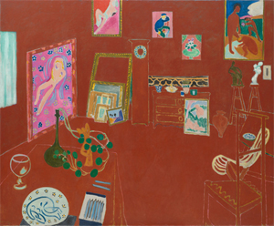Henri Matisse's Red Studio (Museum of Modern Art, 1911)