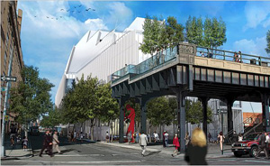 Renzo Piano's plans for the Whitney downtown (Renzo Piano Building Workshop, 2010)