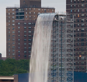Olafur Eliasson's New York City Waterfalls (Public Art Fund, 2008)