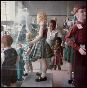 Gordon Parks's Ondria Tanner and Her Grandmother Window-Shopping (Salon 94 Freeman, 1956)