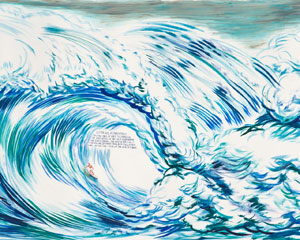 Raymond Pettibon's No Title (Let Me Say . . .)(private collection/Regen Projects, 2012)