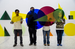 Amalia Pica's A ∩ B ∩ C (Museo Tamayo Arte Contemporáneo/Solomon R. Guggenheim Museum, 2013)