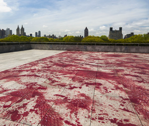 Imran Qureshi's roof garden commission (Metropolitan Museum of Art, 2013)