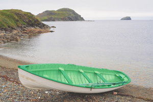 Richard Benson's Newfoundland (Green Boat) (collection of Barbara Benson, c. 2006)