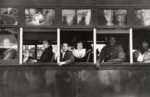 Robert Frank's Trolley: New Orleans, from The Americans (Metropolitan Museum of Art, 1955)