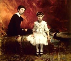  John Singer Sargent's Edouard and Marie-Louise Pailleron (Des Moines Art Center, 1881)