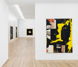 Raymond Saunders: installation view (photo by Dan Bradica Studio, Andrew Kreps gallery, 2024)