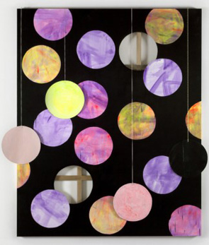 Sarah Cain's Balls to the Wall (Galerie Lelong, 2012)