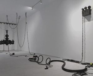 Jeanne Silverthorne's Untitled (Chandelier) (Marc Straus gallery, 1994)