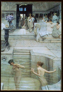 Lawrence Alma-Tadema's A Favorite Custom (Tate, 1909)