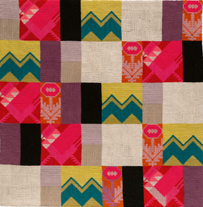 Sophie Taeuber-Arp's Cushion Panel (Museum für Gestaltung, Hochschule der Künste, Zurich, 1916)