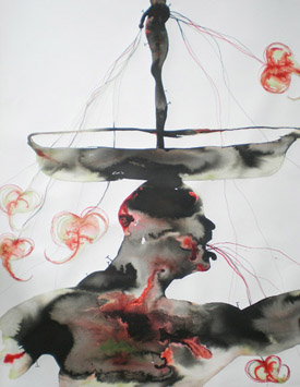 Bathelemy Toguo's Purification XXV (Robert Miller gallery, 2007)