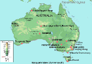 UNESCO biosphere reserves in Australia