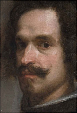 Portrait of a Man (detail) attributed to Diego Velazquez (Metropolitan Museum of Art, c. 1630)