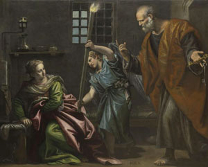 Paolo Veronese's Saint Agatha Visited by Peter in Prison (San Pietro Martire, Murano, 1566–1567)
