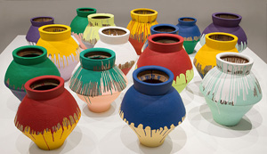 Ai Weiwei's Colored Vases (Brooklyn Museum, 2007–2010)