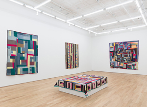 Mary Lee Bendolph's A Quilt Within a Quilt (installation view) (Nicelle Beauchene, 2010)