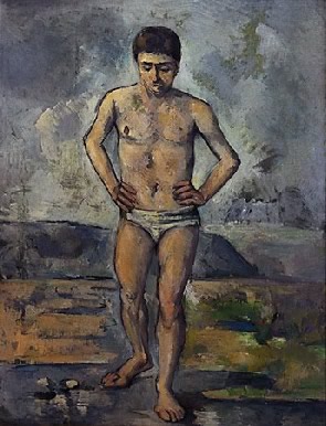 Paul Cézanne's Bather (Museum of Modern Art, 1885)