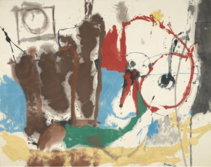 Helen Frankenthaler's Mother Goose Melody (Virginia Museum of Fine Arts/ARS, 1959)