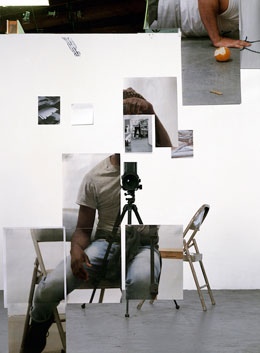 Paul Mpagi Sepuya's Self-Portrait Study with Two Figures (1506) (Yancey Richardson, 2015)